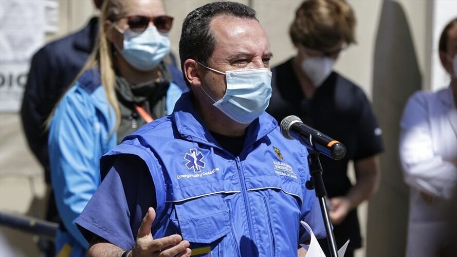 Secretario Distrital de Salud, Alejandro Gómez. Foto: Colprensa
