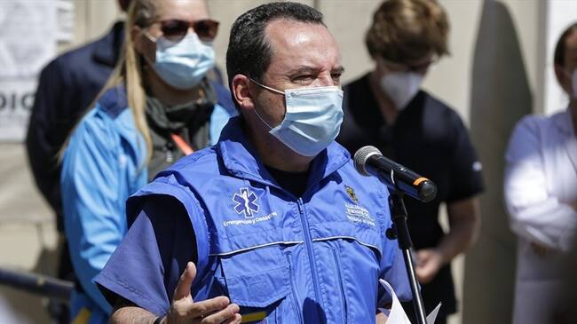 Secretario Distrital de Salud, Alejandro Gómez. Foto: Colprensa