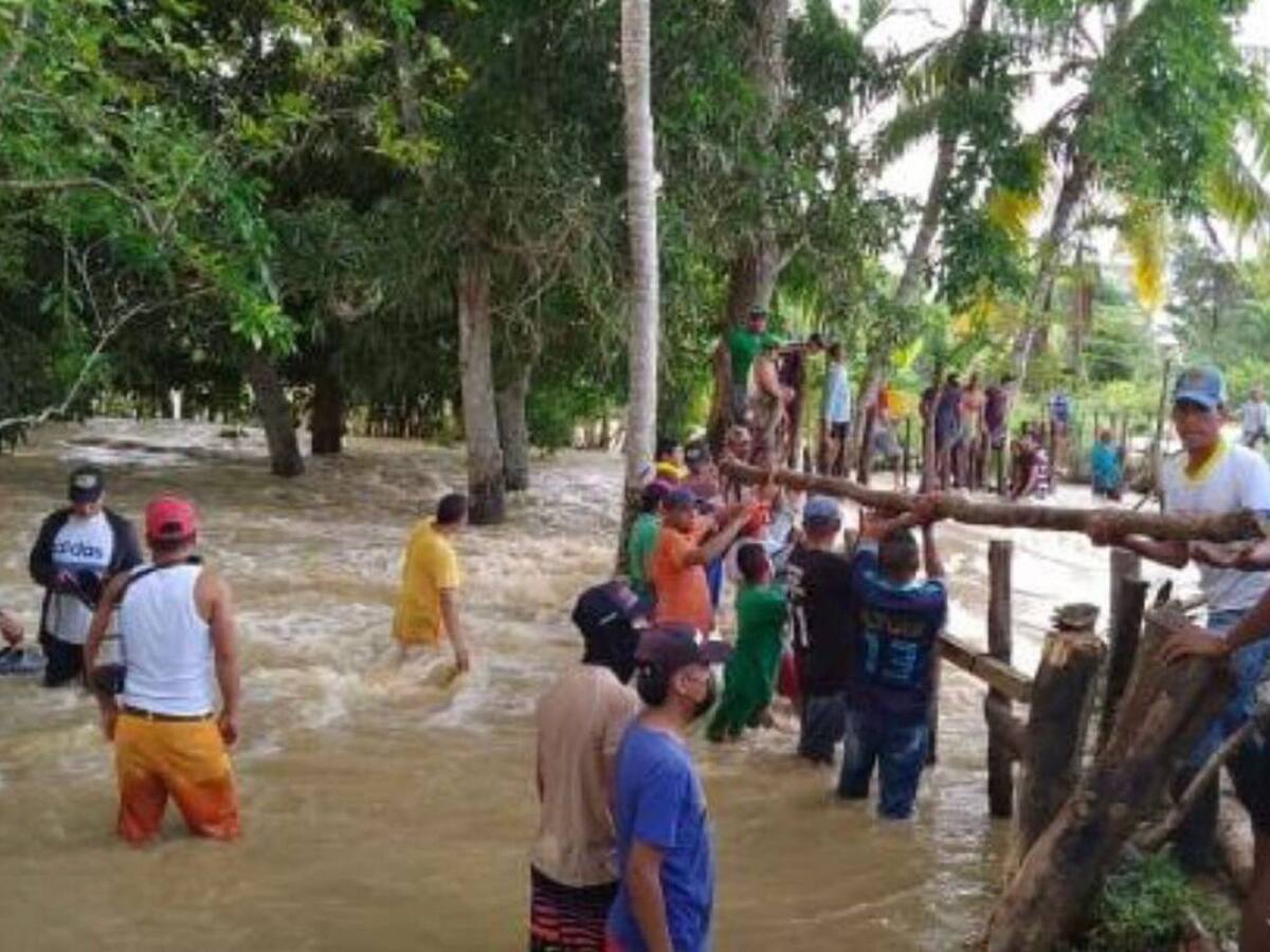 “Tenemos el agua al cuello”: habitante de la zona rural de Lorica, Córdoba