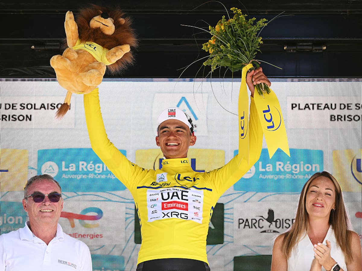 Isaac del Toro es el ganador de la etapa 8 del Tour Auvergne Rhone-Alpes: Así le fue al colombiano