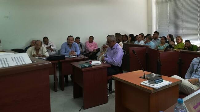 Medida de aseguramiento contra 6 políticos del Atlántico por caso Merlano. Foto: La Wcon Julio Sánchez Cristo