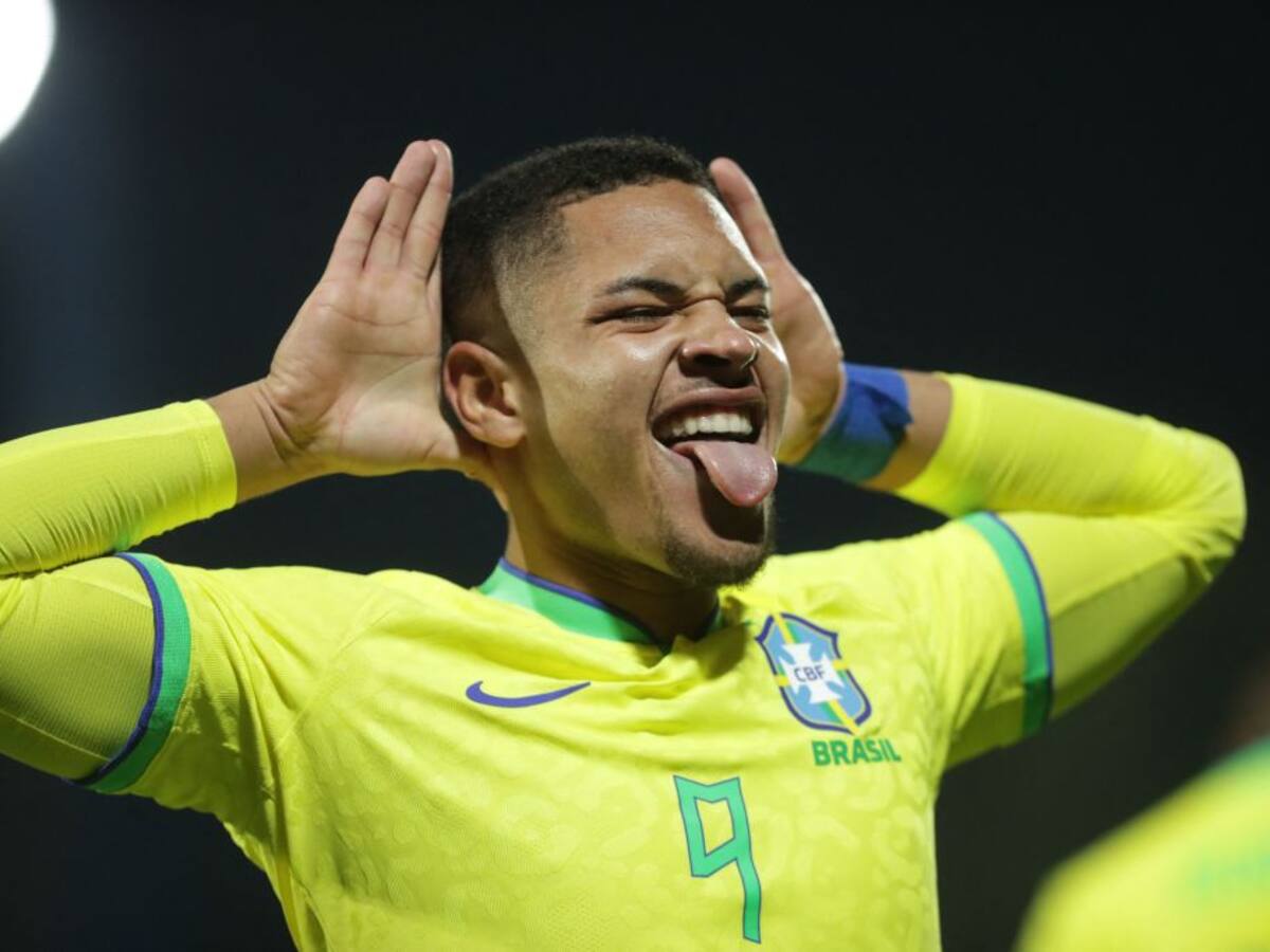 Brasil goleó 3-0 a Venezuela y es candidato al título del Sudamericano Sub-20