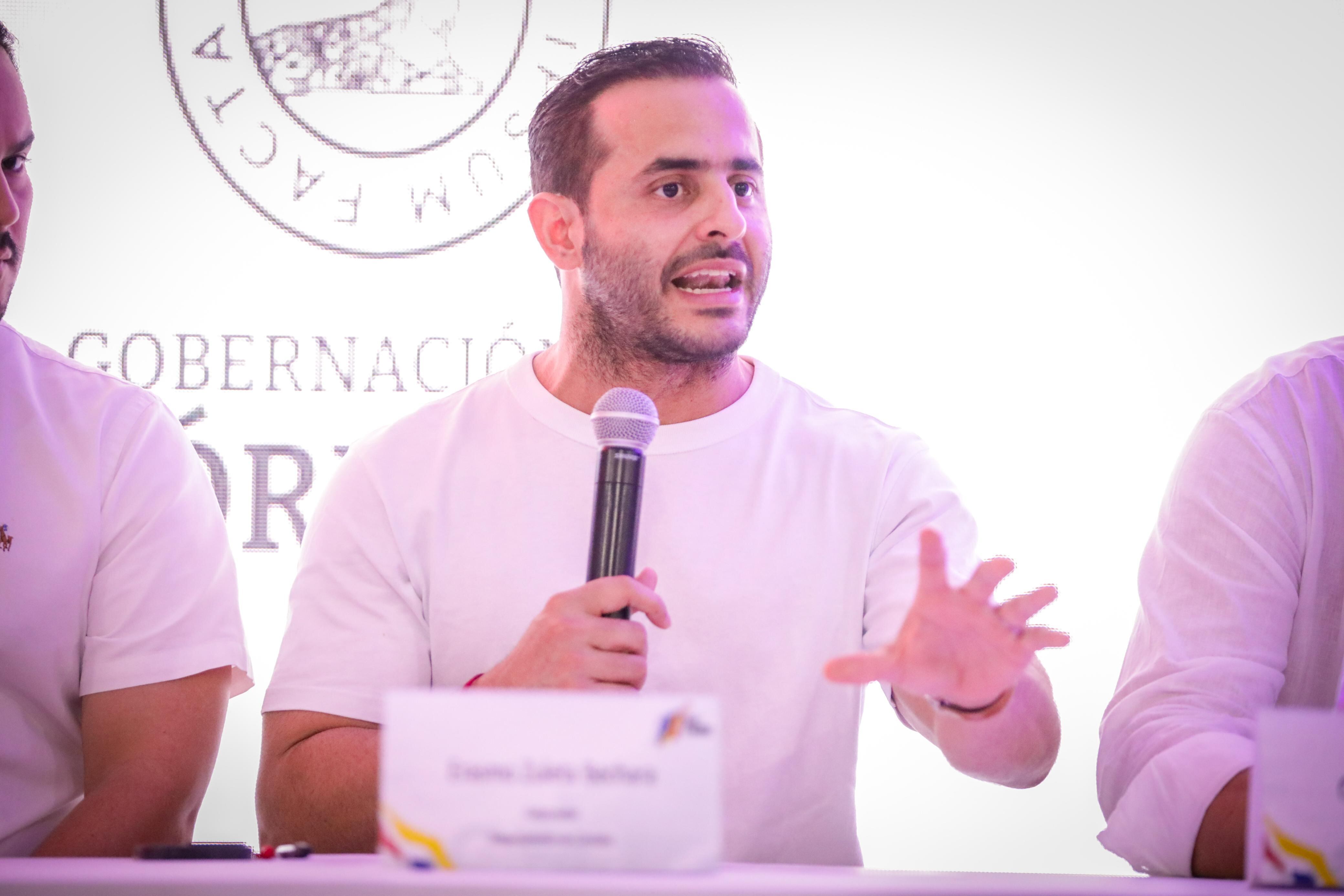 Erasmo Zuleta, gobernador de Córdoba. Foto: prensa Gobernación de Córdoba.