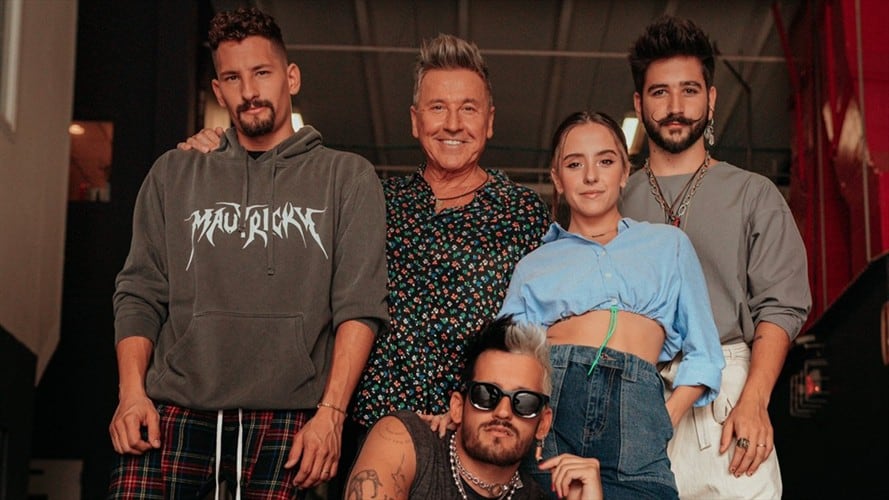 Somos una familia que nos respetamos, pero a la vez nos admiramos el uno al otro: Ricardo Montaner. Foto: Twitter: @montanertwiter