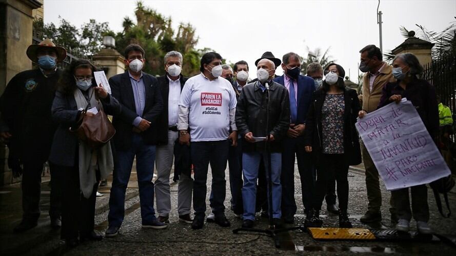 Comité de Paro no aceptó invitación del Gobierno Nacional para una nueva reunión técnica. Foto: Colprensa