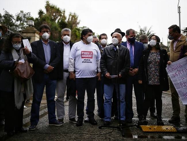 Comité de Paro no aceptó invitación del Gobierno Nacional para una nueva reunión técnica. Foto: Colprensa