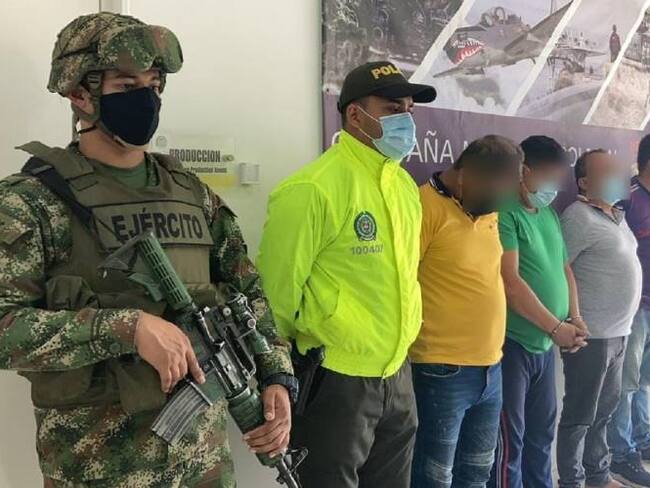Capturados cuatro presuntos integrantes del ELN en Norte de Santander