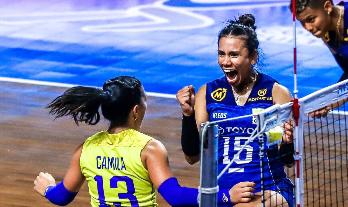 Selección Colombia Femenina de Voleibol. Foto: Federación Colombiana de Voleibol @VoleiColombia