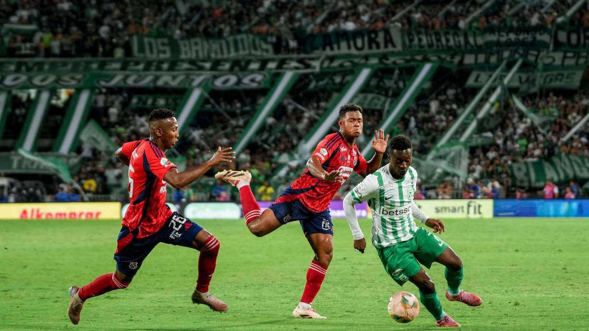 Independiente Medellín y Atlético Nacional igualaron 0-0 por la fecha 2 de los cuadrangulares