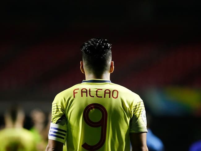 Radamel Falcao García, jugador de la Selección Colombia. Foto: Colprensa - Diego Pineda