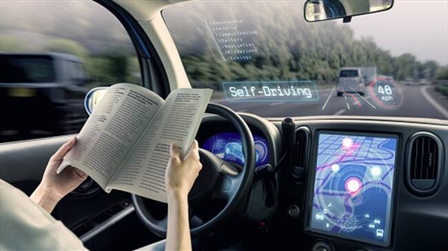 Los próximos coches autónomos vendrán con láser incorporado. Foto: Getty Images