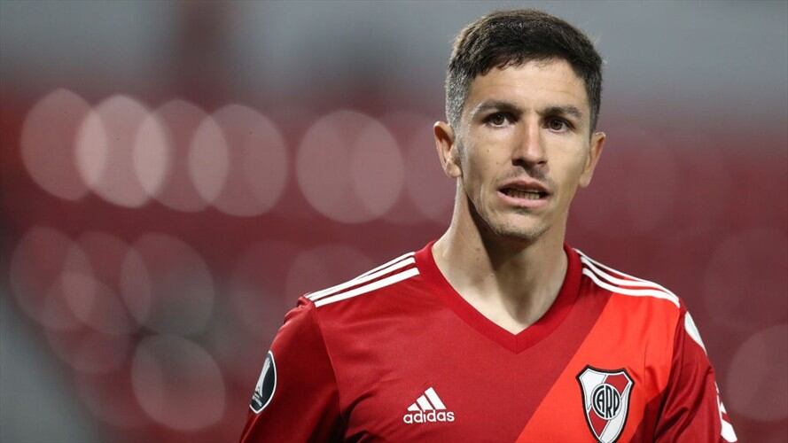 El mediocampista Ignacio Fernández, figura de River Plate de Argentina, fue oficializado este sábado como nuevo jugador del Atlético Mineiro de Brasil. Foto: Getty Images