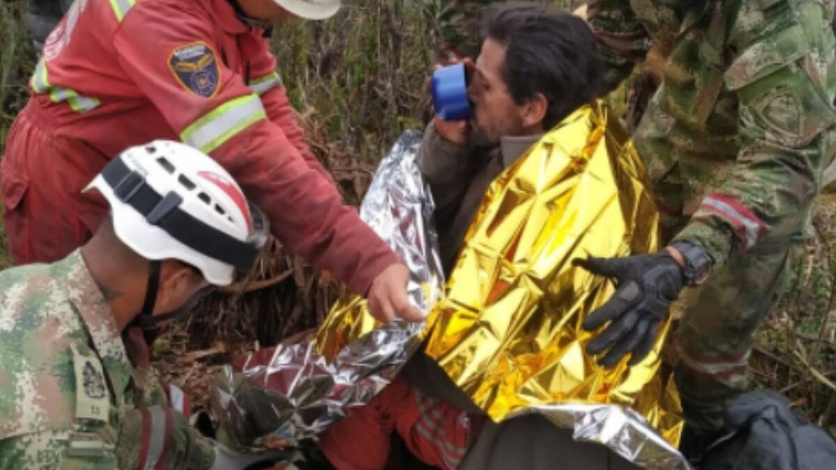 Rescatan a estadounidense que estaba perdido en un Páramo de Cundinamarca