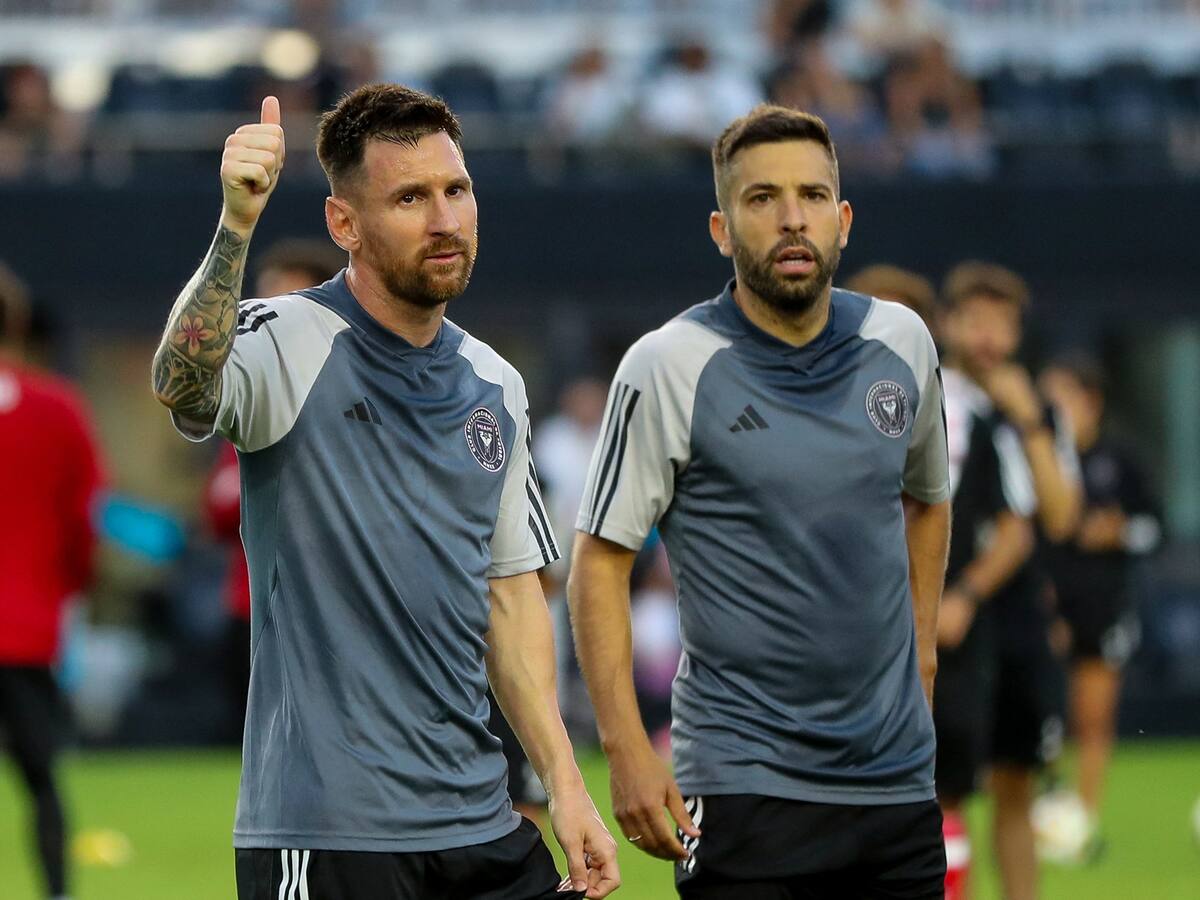 MLS sancionó a Messi y a Jordi Alba con un partido por ausentarse del Juego de las Estrellas