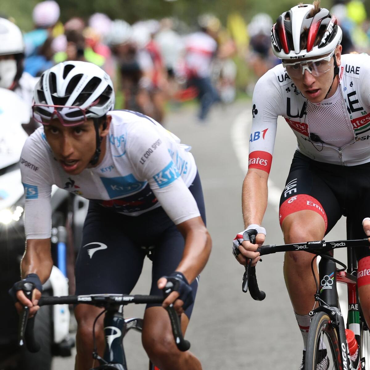 Egan Bernal y Pogacar, el duelo más esperado en el Tour de Francia, se verán las caras desde antes
