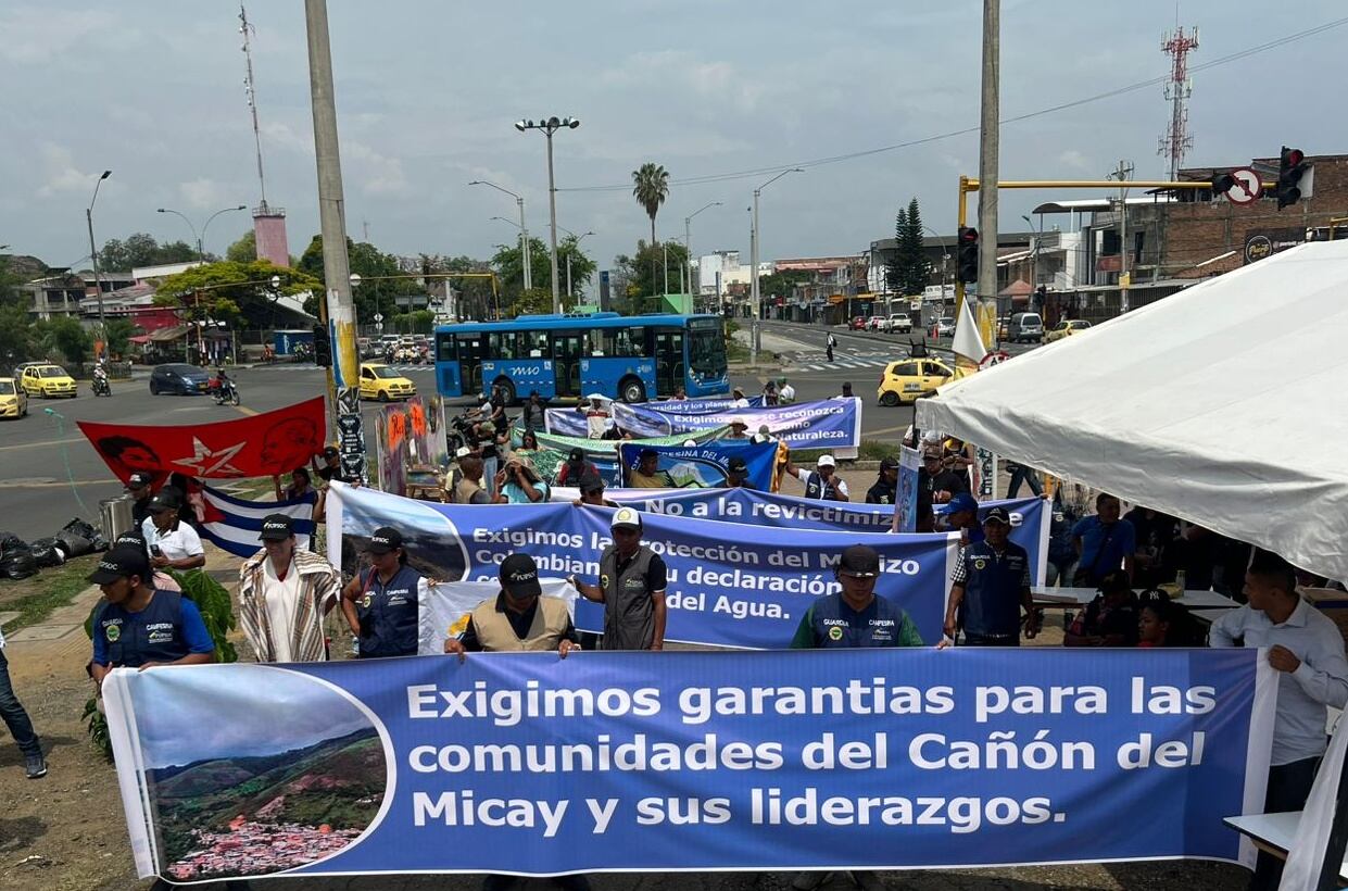 Comunidades del Cañón del Micay. Crédito: Pupsoc.