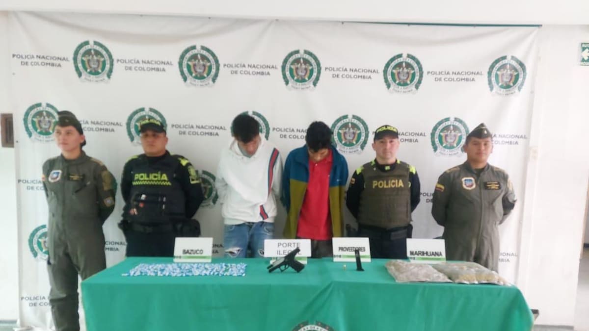 Capturan a falsos integrantes del ‘Tren de Aragua’ con más de mil dosis de estupefacientes en Bogotá