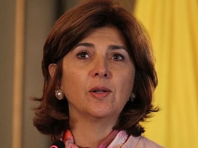 María Ángela Holguín, canciller de Colombia. Foto: Colprensa