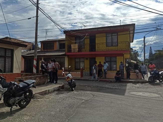 El operativo se realizaba en el barrio San Rafael de la Comuna Seis . Foto: Cortesía Adrián Tintinago