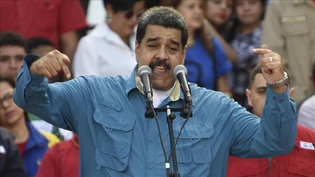 El presidente de Venezuela, Nicolás Maduro. Foto: Agencia Anadolu