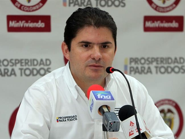 Luis Felipe Henao, ministro de Vivienda. Foto: Colprensa.