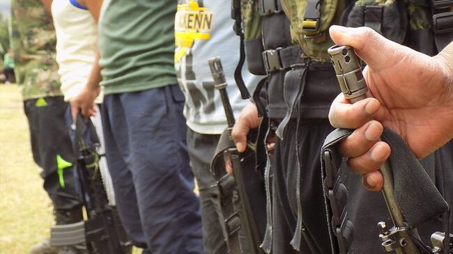 Reclutamiento forzoso en Colombia / imagen de referencia. Foto: Colprensa