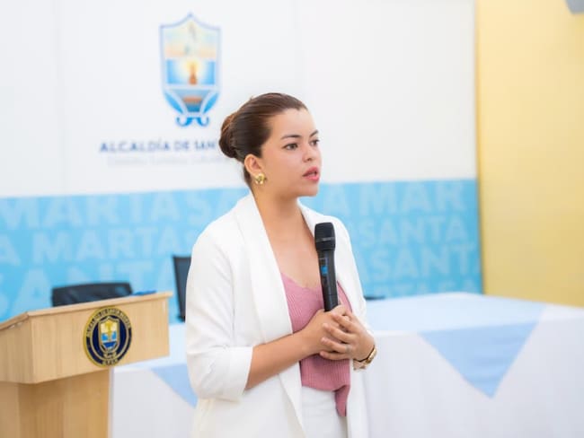 Foto: redes sociales Jennifer Del Toro, Alta Consejera para la Paz Santa Marta.