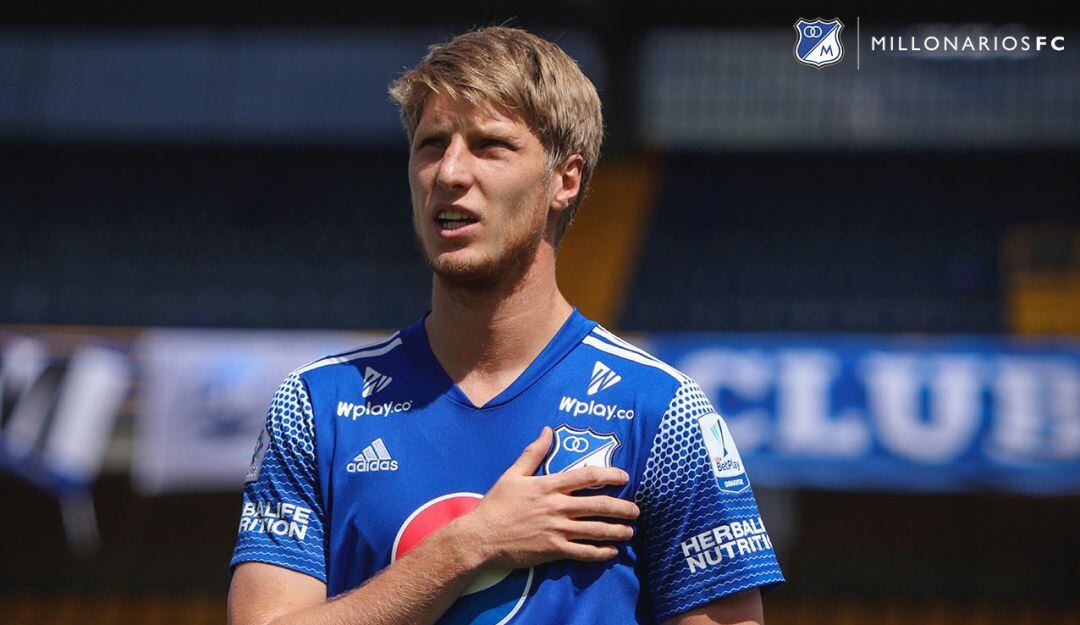 Andrés Llinás defensa bogotano de Millonarios.