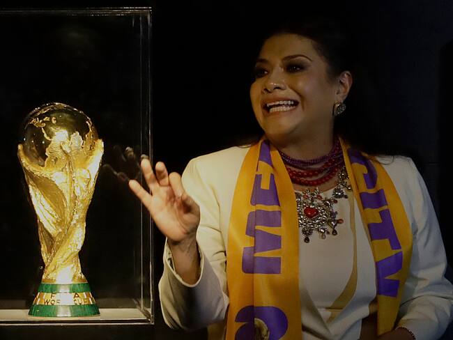 Clara Brugada. Foto: Gerardo Vieyra/NurPhoto via Getty Images.