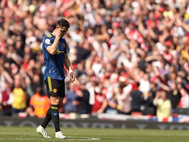 Cristiano Ronaldo del Manchester United (Photo by James Williamson - AMA/Getty Images)