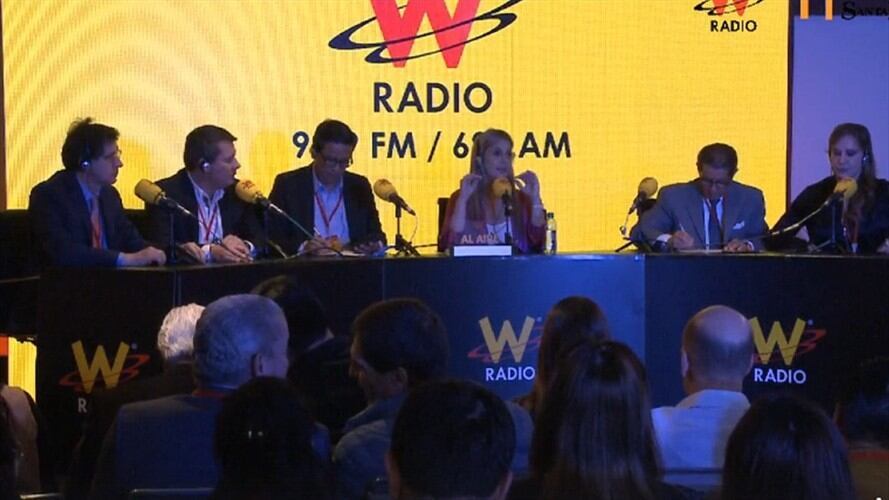 ¿Qué está pasando con la economía del país? Guillermo Criado, Carlos Andrés Arango, José Félix Lafaurie y Jorge Iván Duque respondieron a esta pregunta.. Foto:W Radio