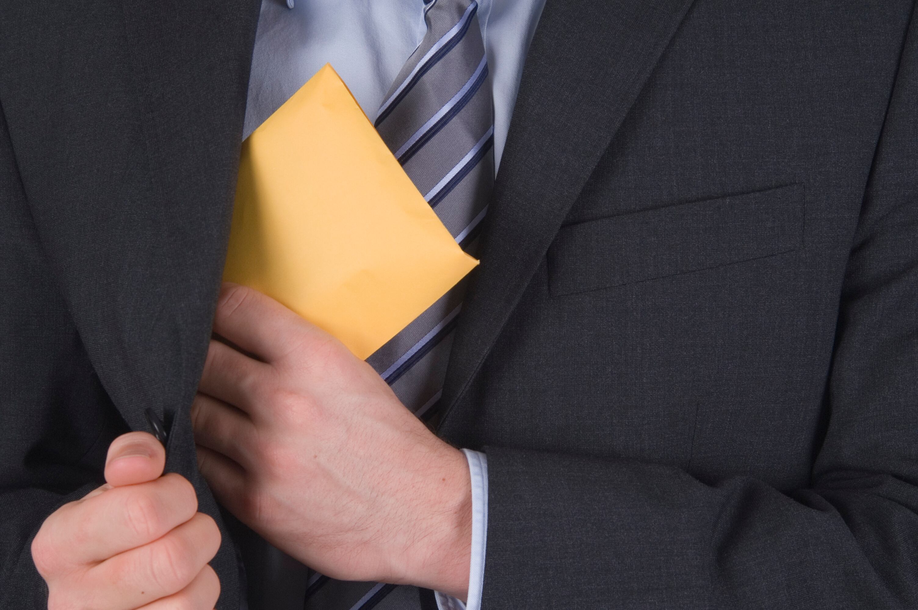 Bribe-taker and gratification