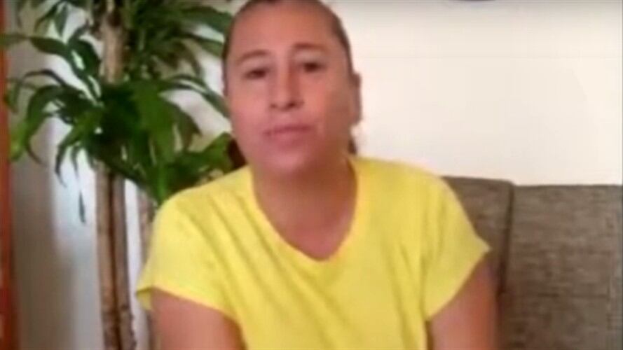 Alcaldesa de Ansermanuevo, Lina Barco. Foto: Captura de pantalla