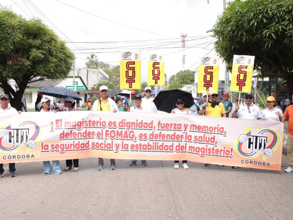 “Defendemos el Fomag”: sindicato de docentes de Córdoba también se sumó al paro de Fecode