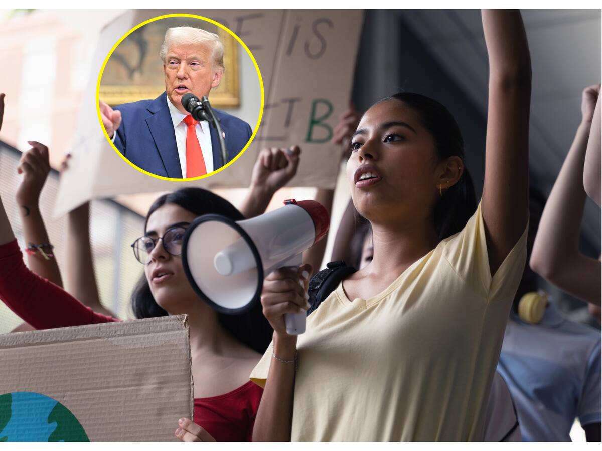 Trump amenazó con recortar fondos a instituciones educativas que permitan protestas “ilegales”