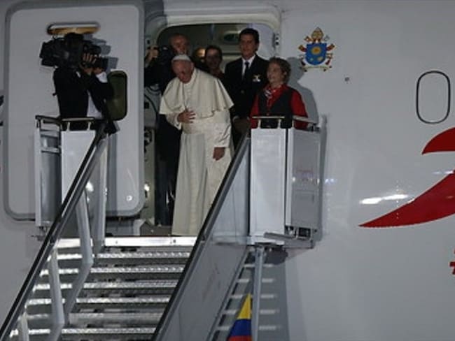 Papa Francisco en Cartagena. Foto: Colprensa