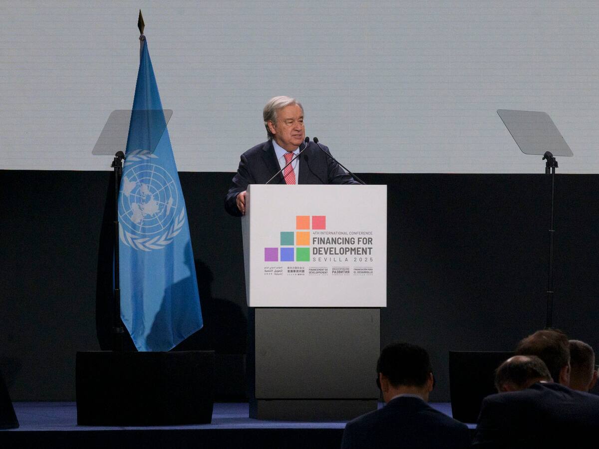 António Guterres pidió no incrementar el gasto en defensa a costa de la ayuda humanitaria