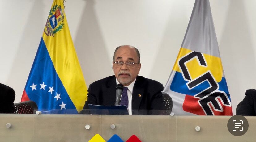 Pedro Calzadilla, presidente del CNE | Foto: W Radio / Gabriela González.