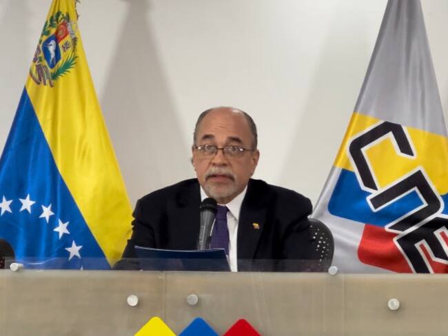 Pedro Calzadilla, presidente del CNE | Foto: W Radio / Gabriela González.