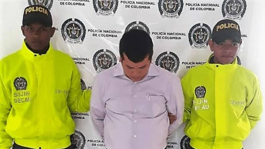 El clérigo fue capturado el 27 de marzo del 2019. Crédito Fiscalía.