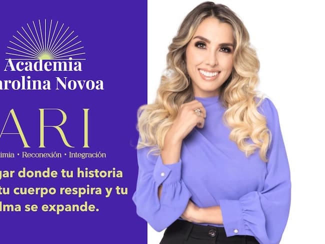 Carolina Novoa, de Salud y Algo Más, lanza academia de acompañamiento y transformación emocional