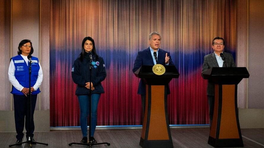 Iván Duque, presidente de Colombia,. Foto: Presidencia de la República
