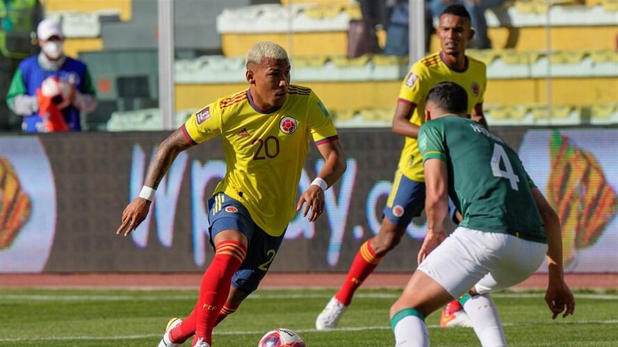 Partido entre Colombia y Bolivia terminó 1-1. Foto: Agencia EFE