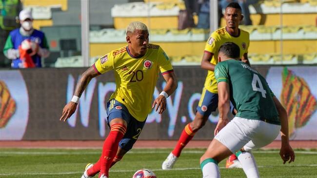 Partido entre Colombia y Bolivia terminó 1-1. Foto: Agencia EFE