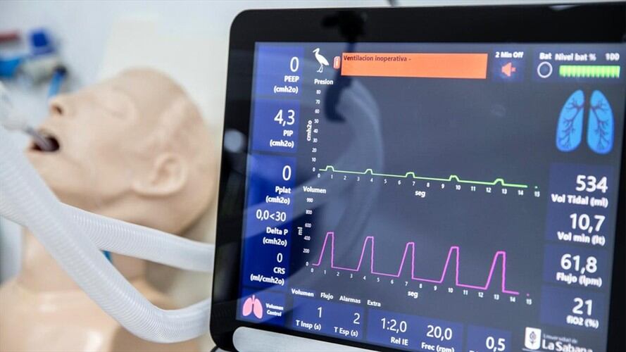 El Invima aprobó los protocolos clínicos y autorizó las pruebas en humanos del dispositivo Unisabana Herons. Foto: Cortesía Unisabana