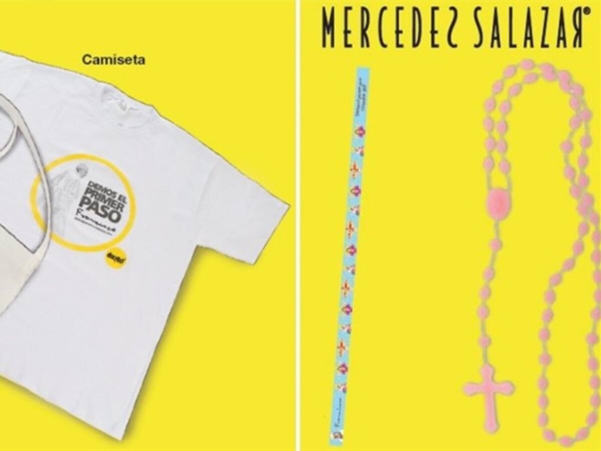 La visita del papa tiene kit oficial