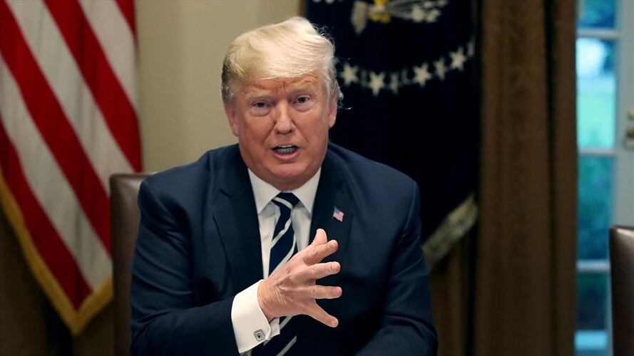 El presidente de Estados Unidos, Donald Trump. Foto: Getty Images