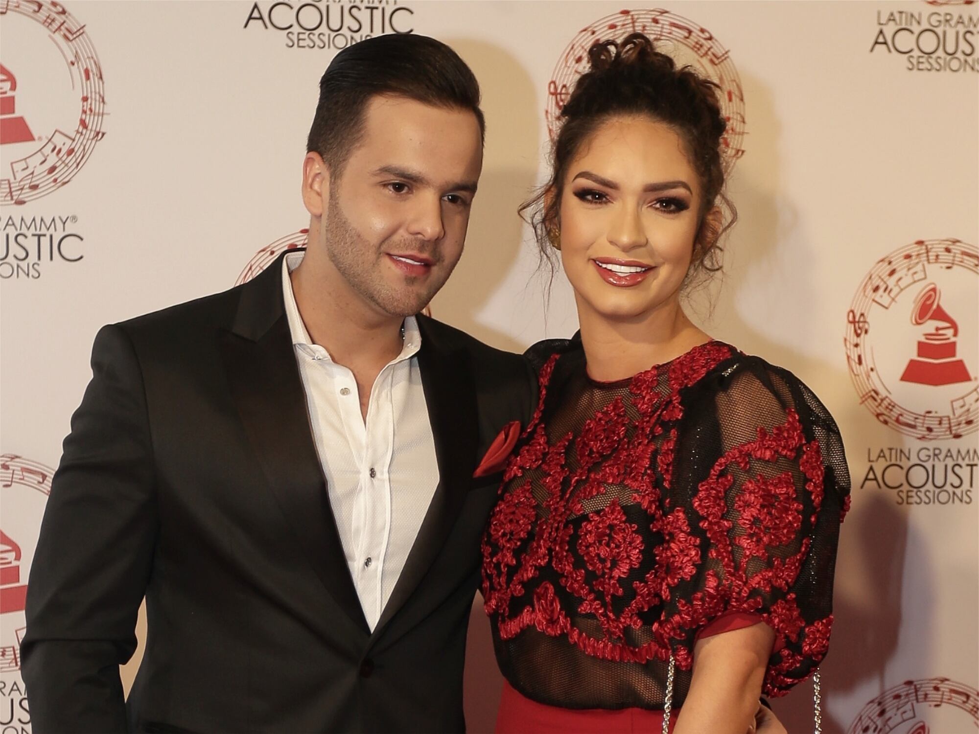 Kimberly Reyes y Federico Severini