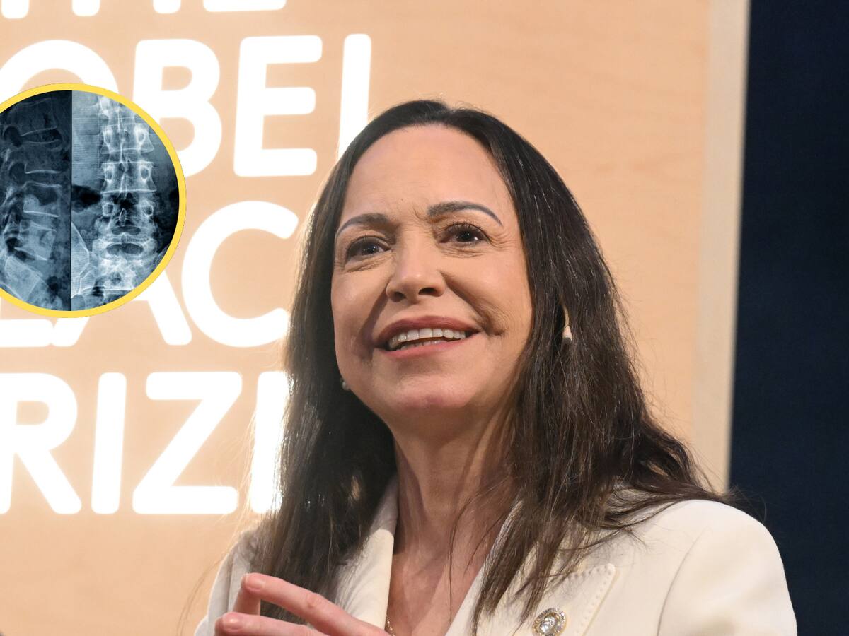 Machado asistió a citas médicas tras abandonar Oslo para atender una fractura de vértebra