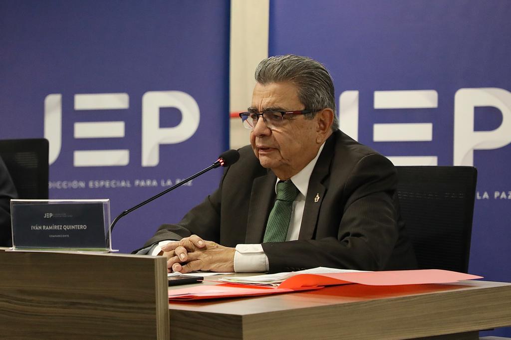 General Iván Ramírez Quintero. Foto: JEP